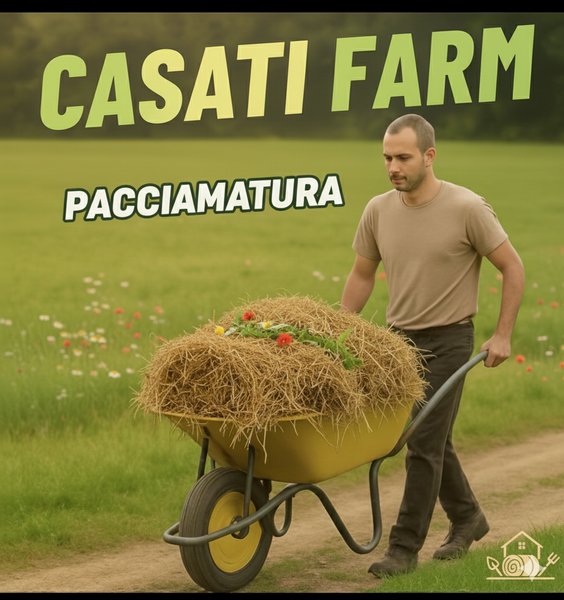 Fieno naturale per orto by Casati Farm - per pacciamatura